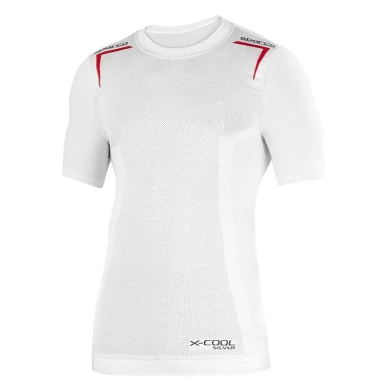 Sparco T-Shirt K-Carbon Xxs White-thumbmail-1