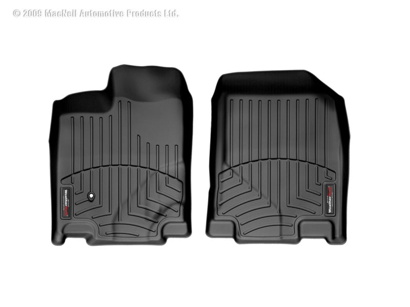 WeatherTech 07-12 Ford Edge Front FloorLiner - Black-thumbmail-1
