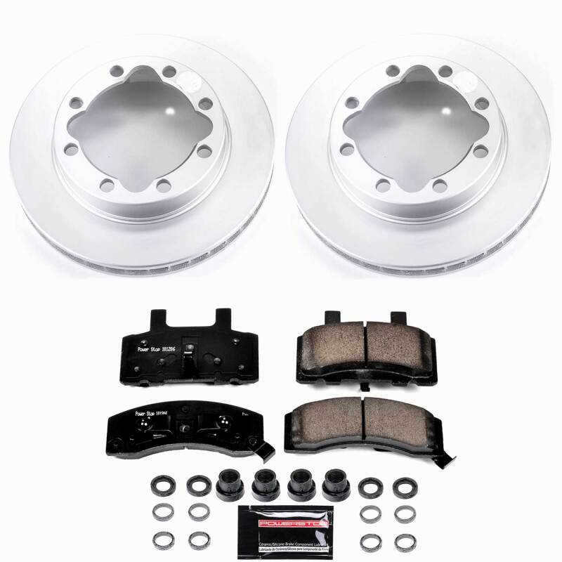 Power Stop 94-99 Chevrolet K1500 Suburban Front Z23 Coated Brake Kit-thumbmail-1
