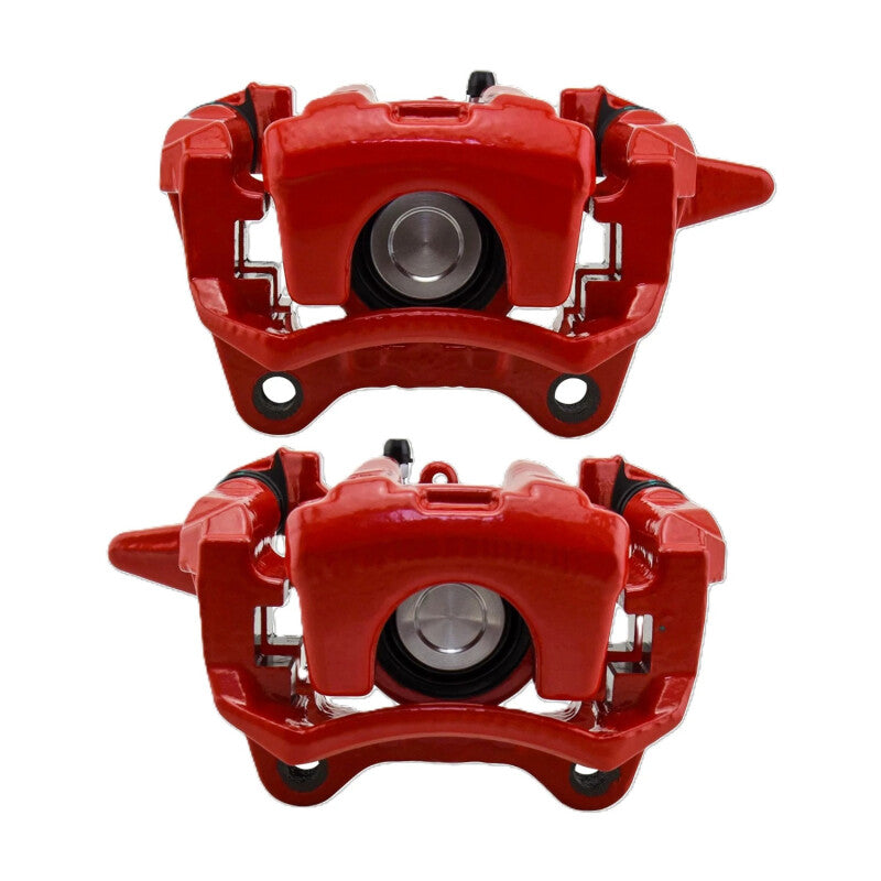 Power Stop 19-26 Toyota Corolla Rear Red Caliper w/Bracket (Pair)-thumbmail-1