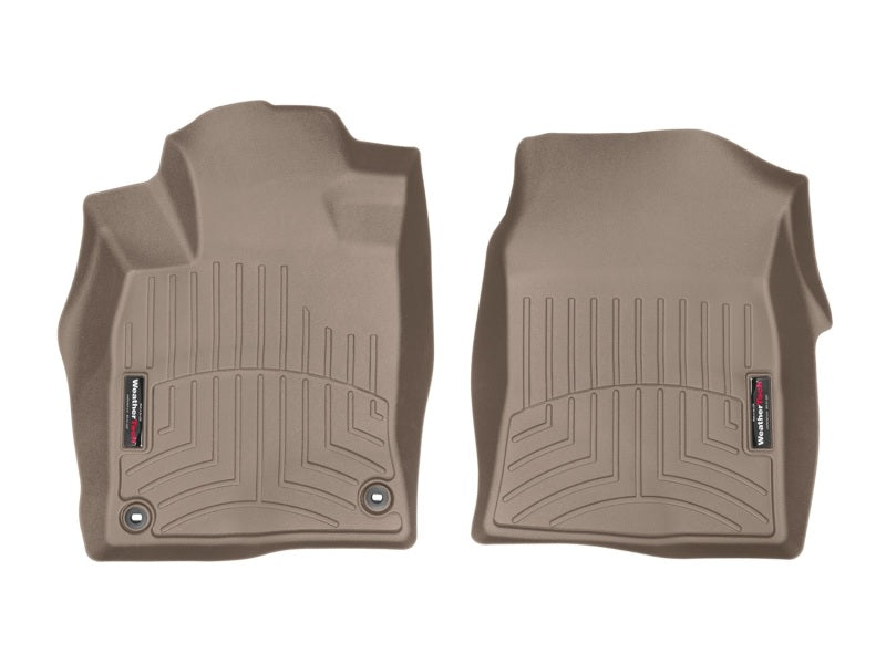 WeatherTech 2016+ Honda Civic Sedan Front FloorLiner - Tan-thumbmail-1