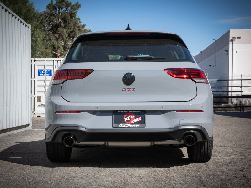 aFe 22-24 Volkswagen GTI MACH Force-Xp 3 to 2-1/2 IN Stainless Steel Cat-Back Exhaust w/Black Tip-thumbmail-3