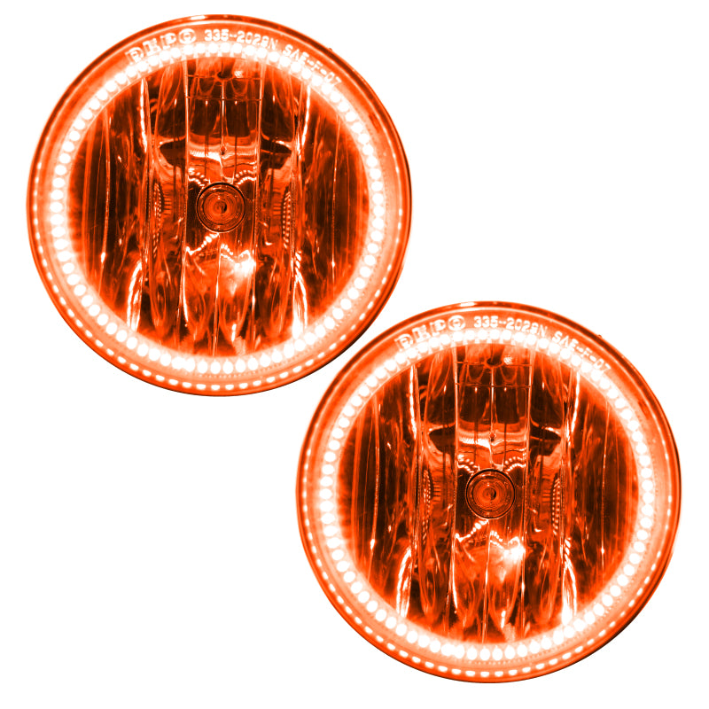 Oracle 05-09 Ford Mustang Shelby/Roush/GT500 LED Fog Light Halo Kit - Amber-thumbmail-2