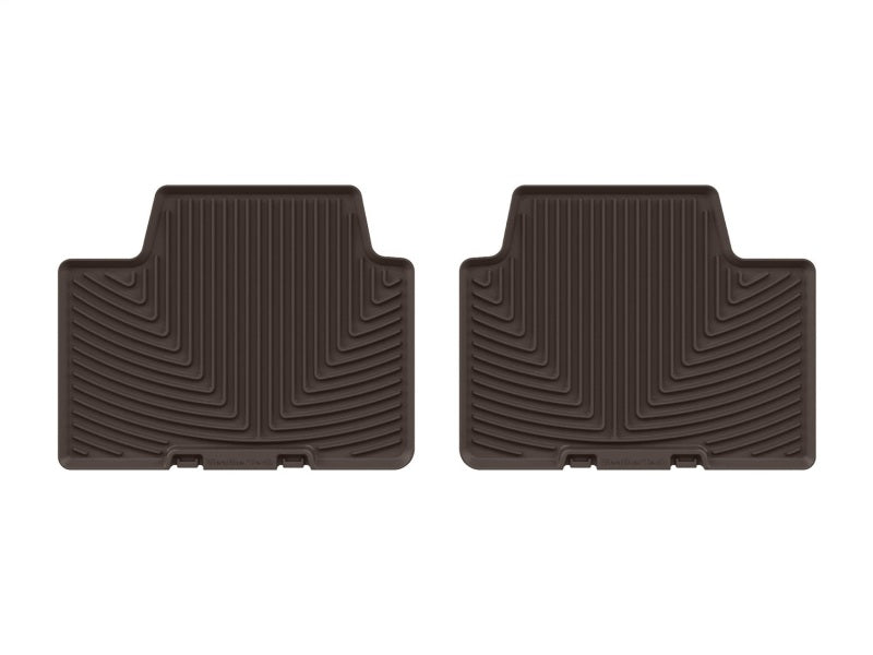 WeatherTech 19-26 BMW 3 Series 330i/21-26 BMW M3 Competition Rear All-Weather Floor Mats - Cocoa-thumbmail-1