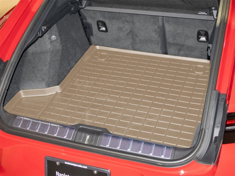 WeatherTech 24-26 Porsche Panamera Behind 2nd Row Cargo Liners - Tan-thumbmail-2