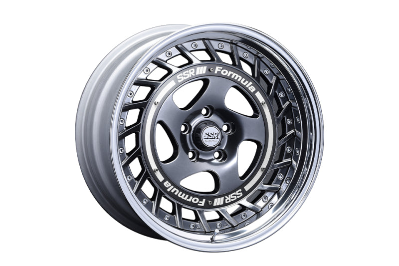 SSR Formula Aero Spoke 18x9.5 +43 NR 5/100 Prism Dark Gunmetal Wheel SPECIAL ORDER-NO CANCELLATION-thumbmail-1