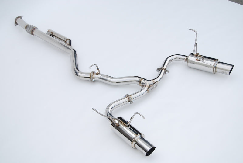 Invidia 2022+ Subaru WRX N1 Twin Outlet Single Layer SS Tip Cat-Back Exhaust-thumbmail-2