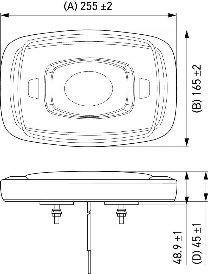 Hella L/Bar Mini 10In Led (Mv Fxd Amber)-thumbmail-2