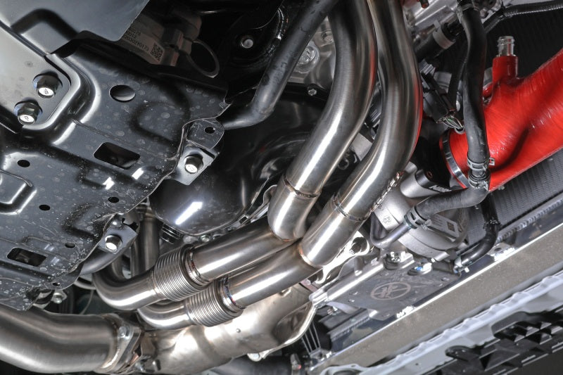 Perrin 22-24 Subaru WRX / 20-24 OBXT & Legacy XT / 19-24 Ascent Equal Length Header - Brushed SS-thumbmail-7