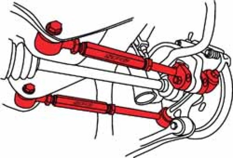 SPC Performance 93-07 Subaru Impreza (All) Rear EZ Arm XR Adjustable Control Arms-thumbmail-2