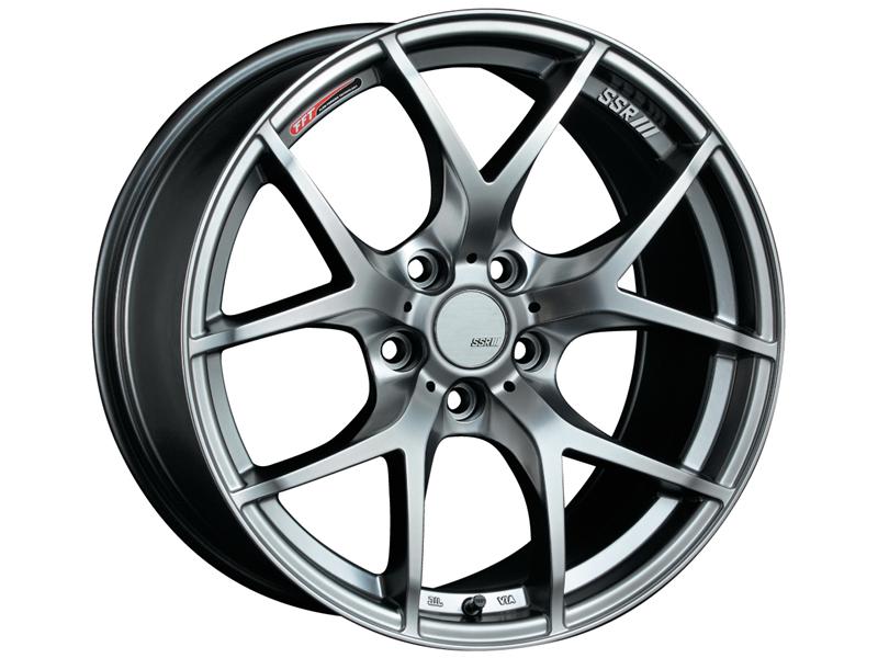 SSR GTV03 19x8.5 5x114.3 38mm Offset Flat Black Wheel 11+ WRX / 08+ STI / 11+ tC / 93-98 Supra-thumbmail-2