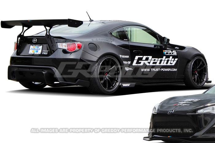GReddy X Rocket Bunny Rear Over-Fender & Rear Bumper Trim (2 pcs)-thumbmail-2
