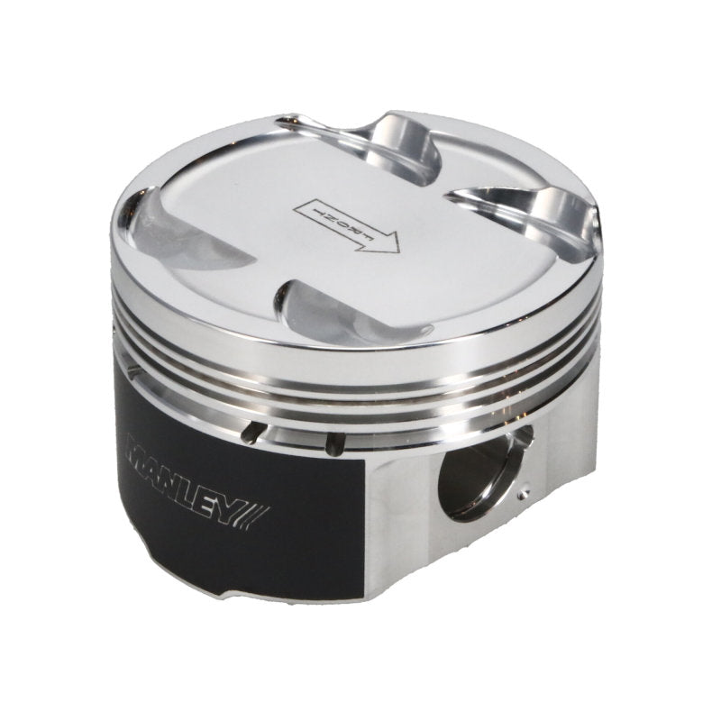 Manley 93-98 Toyota Supra Turbo (2JZGTE) 86mm STD Bore 9:1 Dish Piston Set with Ring-thumbmail-3