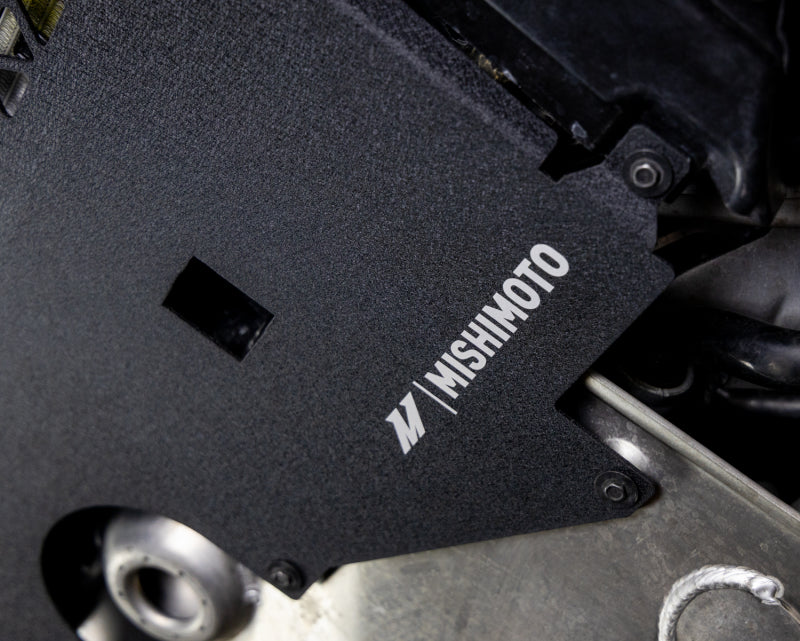 Mishimoto 2021+ BMW G80 M3 Skid Plate Engine - Wrinkle Black-thumbmail-5