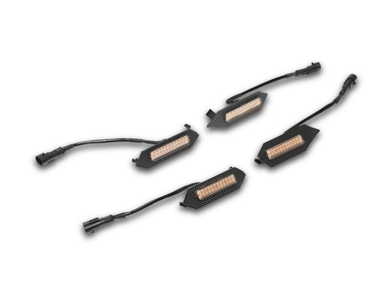 Raxiom 24-26 Toyota Tacoma Pre Runner/ TRD Off-Road/ TRD Sport Amber LED Grille Light- Clear Lens-thumbmail-3
