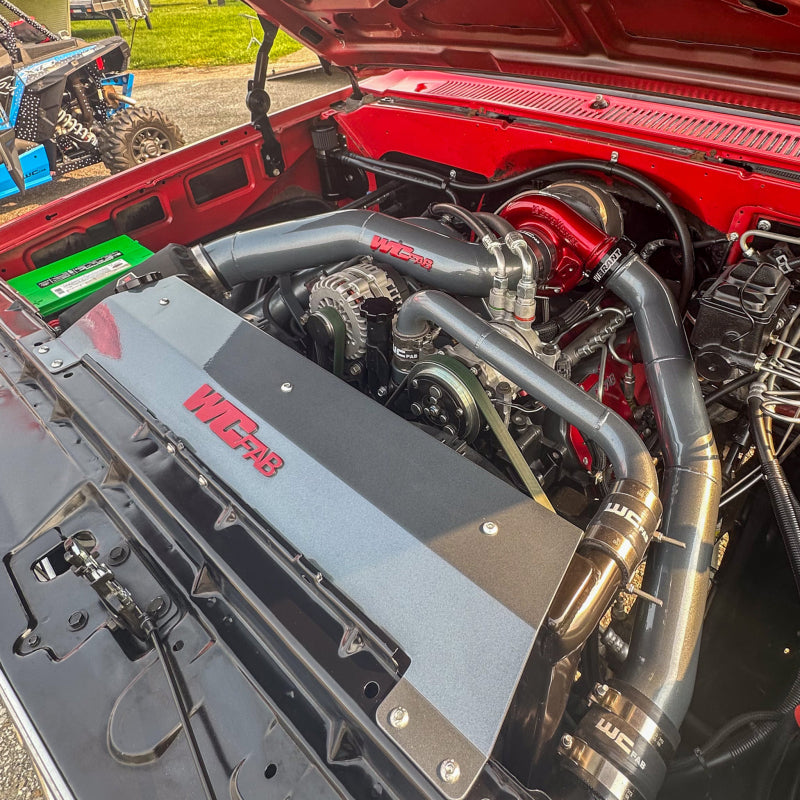 Wehrli 81-87 GMC/K Square Body Truck Intercooler & Radiator Kit for Duramax Swap-thumbmail-2