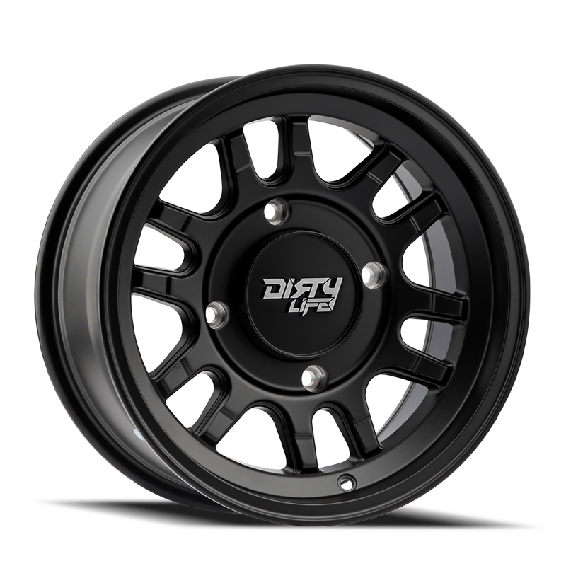 Dirty Life 9310s Canyon Sport SXS 14x7 / BLANK BP / 13mm Offset / 106.25mm Hub Matte Black Wheel-thumbmail-1
