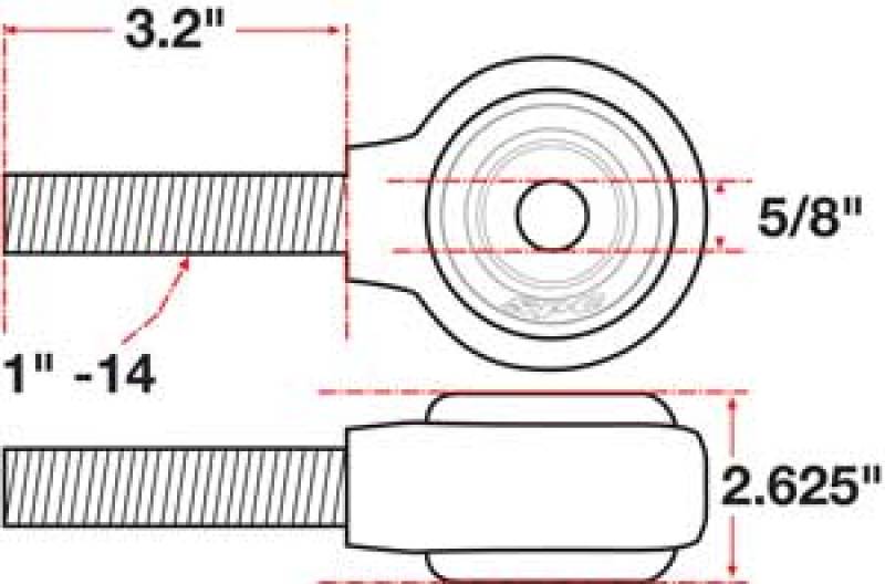 SPC Performance XAXIS Rod End Ball Joint-thumbmail-2
