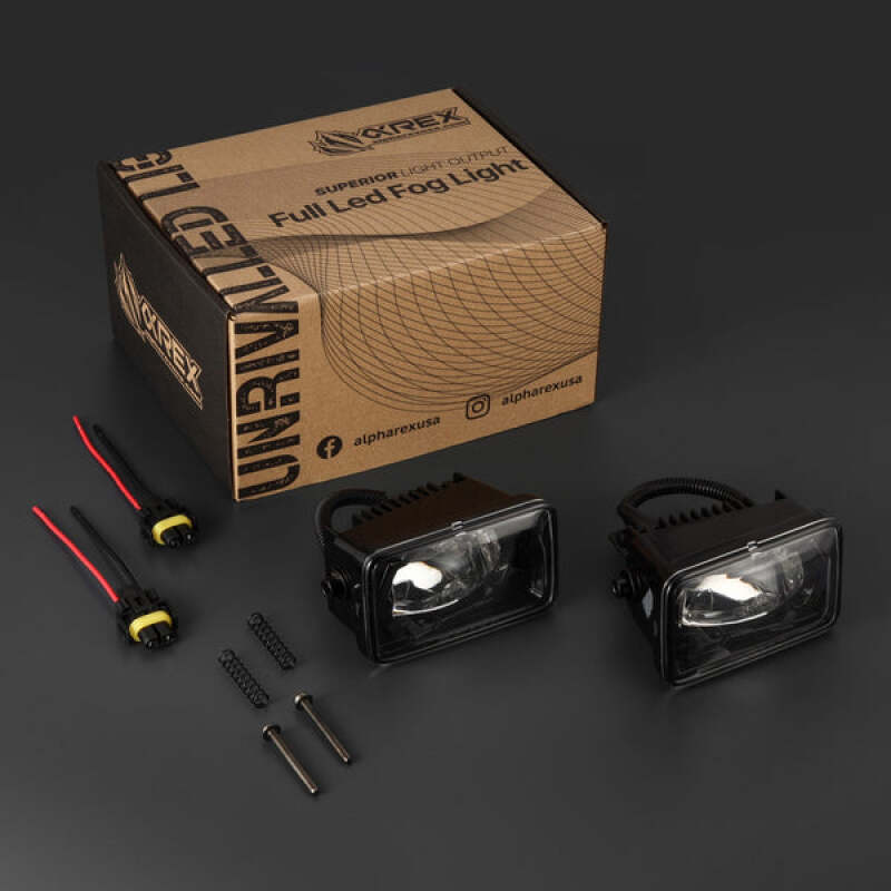 AlphaRex Bezel & Wiring Kit For 15-17 Ford F150-thumbmail-3