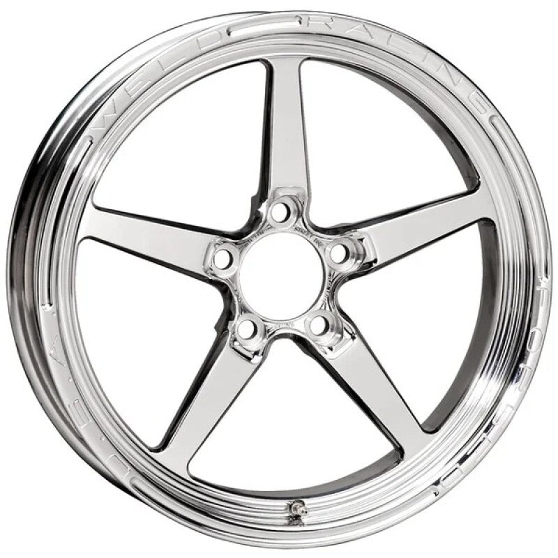 Weld Alumastar 1-Piece 18x6 / 5x115 BP / 2.7in. BS Polished Wheel - Non-Beadlock-thumbmail-1