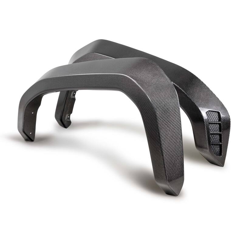 Seibon 2024 Toyota Tacoma TRD PRO Front Carbon Fiber Fender Flares-thumbmail-2