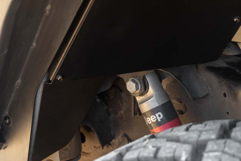 DV8 Offroad 20-24 Jeep Gladiator JT Rear Inner Fender Liners - Satin Black-thumbmail-5