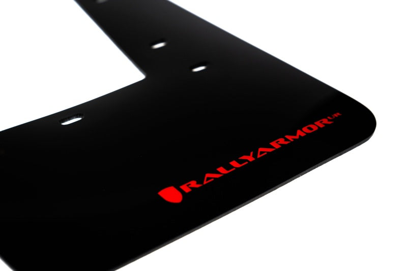 Rally Armor 2023 Toyota GR Corolla Black UR Mud Flap w/ Red Logo-thumbmail-8