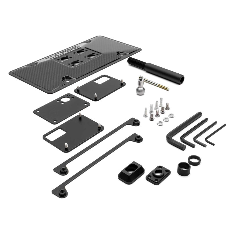 COBB 15-21 Subaru WRX/13-25 BRZ/17-24 Toyota 86 Redline Carbon Fiber License Plate Relocation Mount-thumbmail-1