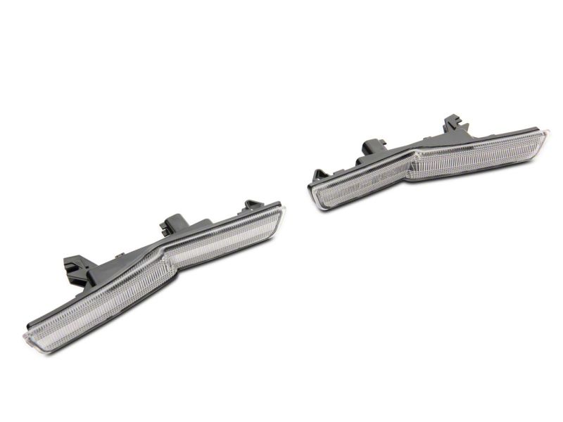 Raxiom 18-23 Dodge Challenger Widebody Axial Series LED Side Marker Lights Front and Rear- Clear-thumbmail-2