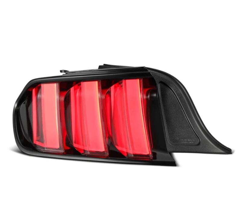 AlphaRex 15-23 Ford Mustang NOVA-Series Prismatic LED Tail Lights Black-Clear-thumbmail-2