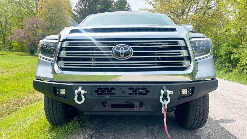 Fishbone Offroad 14-21 Toyota Tundra Front Bumper - Black Texture-thumbmail-2