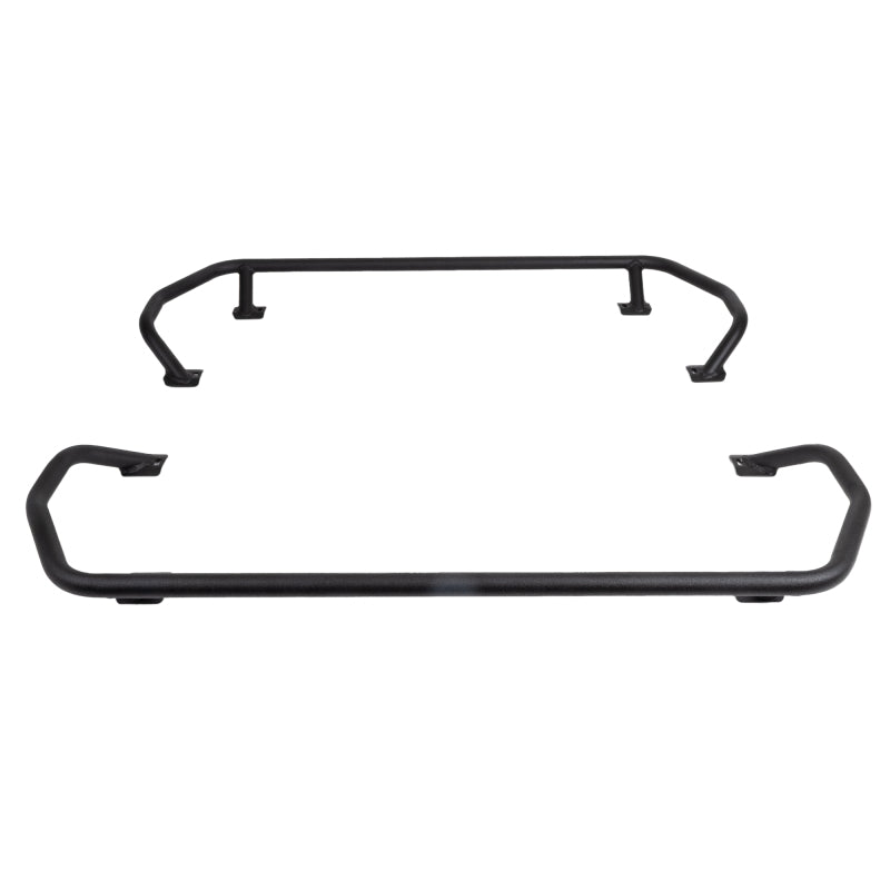Go Rhino SRM300 Quad Overland Rail Kit (For 40x40in. Rack) - Tex. Blk (Rails ONLY - Req. Platform)-thumbmail-4