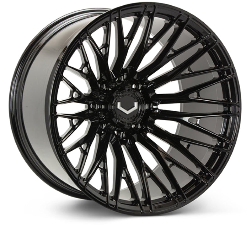 Vossen VFX-04 22x10 - 8x180 - ET18 - Super Deep - 124.3 - Gloss Black Wheel