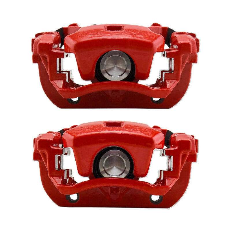 Power Stop 18-26 Toyota Camry Rear Red Caliper w/Bracket (Pair)-thumbmail-1