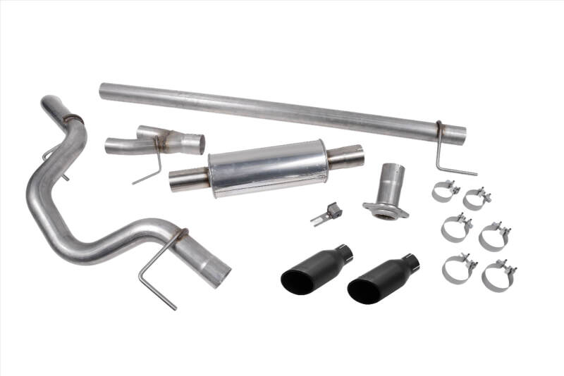 Roush 21-24 Ford F-150 5.0L V8 Side Exit Catback Performance Exhaust w/ Black Tips-thumbmail-1