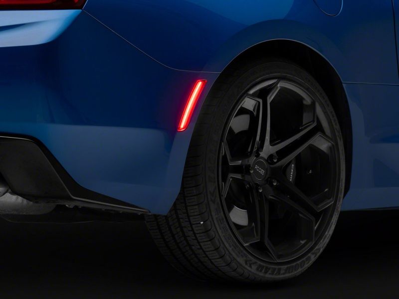 Raxiom 16-23 Chevrolet Camaro Axial Series LED Front and Rear Side Markers- Clear-thumbmail-5