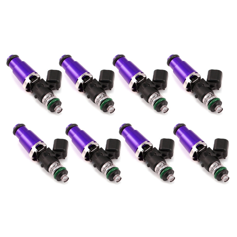 Injector Dynamics 1750-XDS - 60mm Length - 14mm Purple Top - 14mm Lower O-Ring (Set of 8)-thumbmail-1