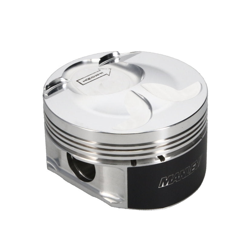 Manley Ford 3.5L Ecoboost 3.652in Bore 1.239in 10.0:1 CR -0.5cc Dome Extreme Duty Piston Set-thumbmail-3