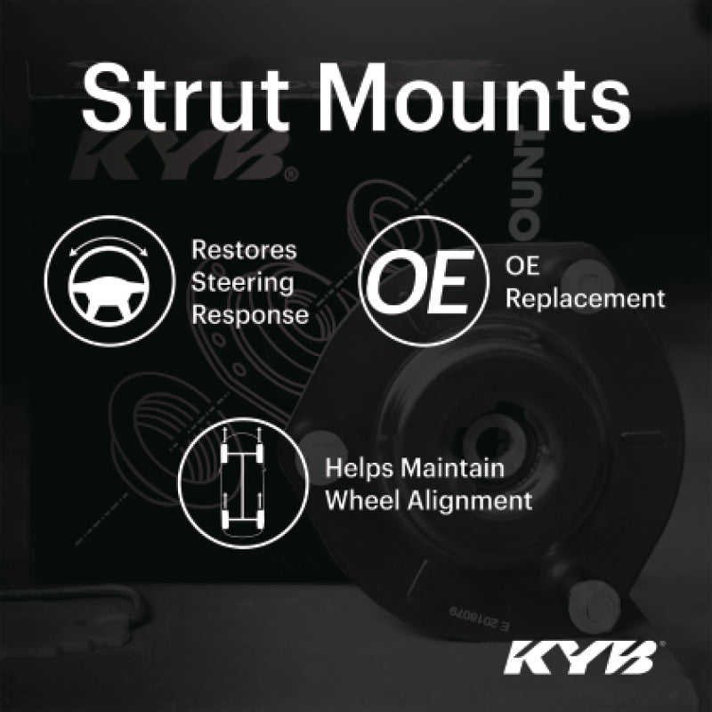 KYB 19-22 Hyundai Santa Fe Strut Mount Kit - Rear-thumbmail-2