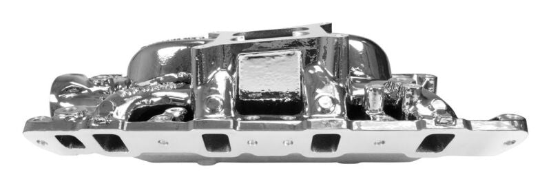 Edelbrock Ford Small-Block 289-302-347 RPM Air-Gap Intake Manifold - Chrome Plasma Finish-thumbmail-3