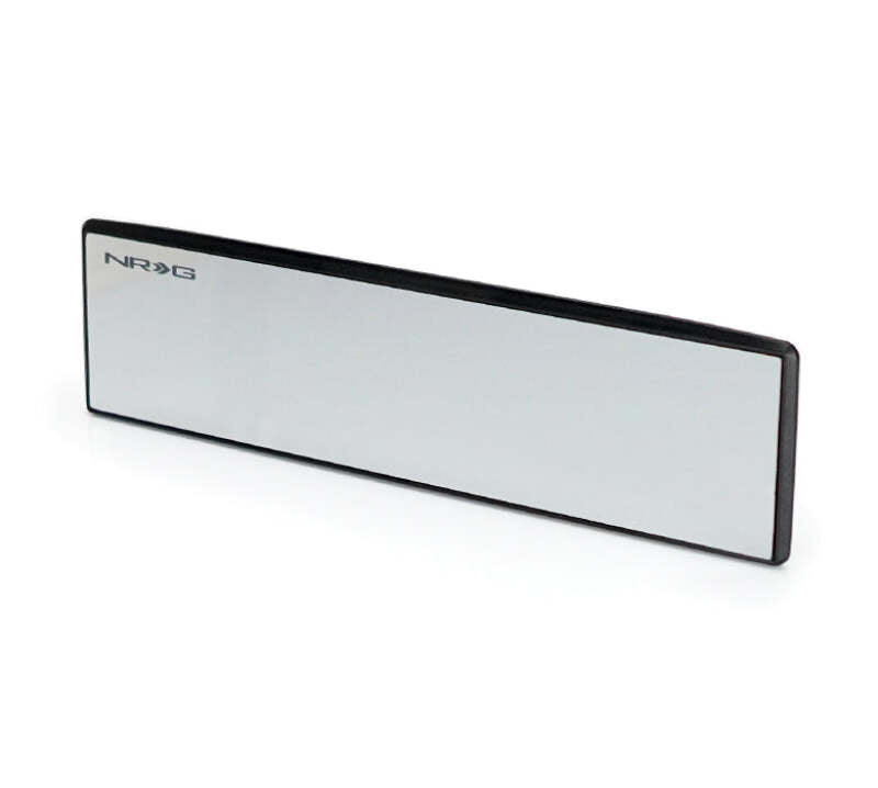 NRG 270mm Wide Panorama Clip-on Rearview Mirror - Flat w/ White Tint-thumbmail-2