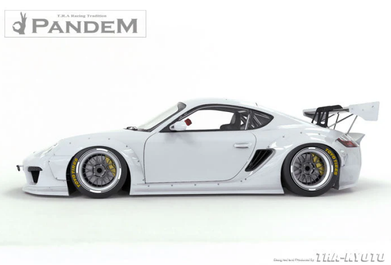 GReddy Pandem RB 09-12 Porsche Cayman V2 Front Over-Fenders (Special Order)-thumbmail-1