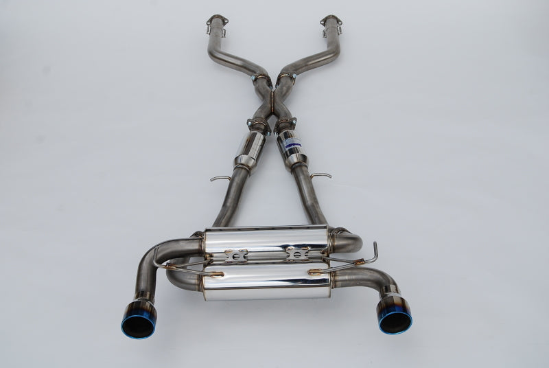 Invidia 2022+ Nissan Z 70mm Gemini Cat Back Exhaust - Rolled TI Tips-thumbmail-2