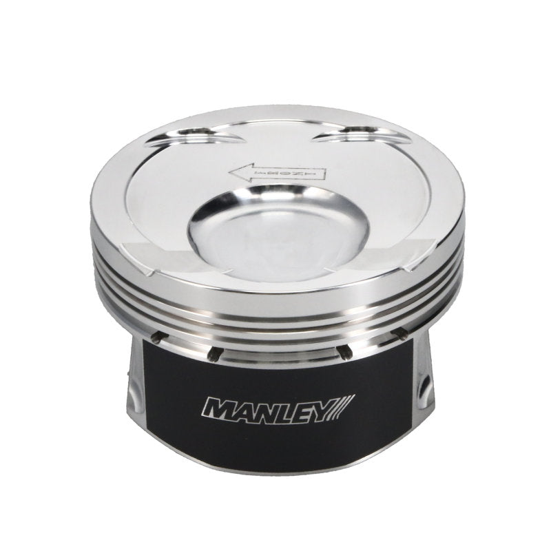 Manley Ford 3.5L Ecoboost 3.642in Bore 1.239in Comp Height -8.5cc Dish Extreme Duty Piston Set-thumbmail-4