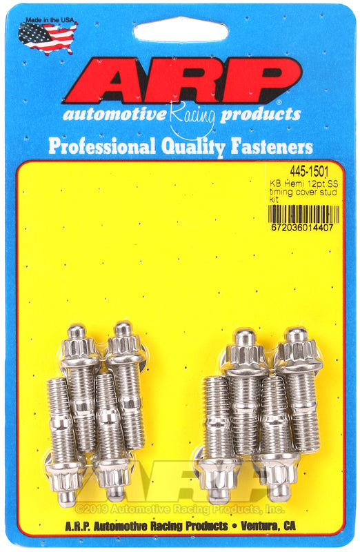 ARP KB Hemi SS 12pt Timing Cover Stud Kit-thumbmail-1