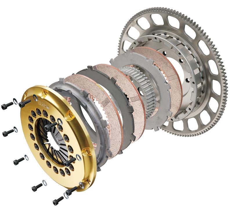 OS Giken BMW E36 M3 R Series Triple Plate w/Floating Center Hub Clutch-thumbmail-2