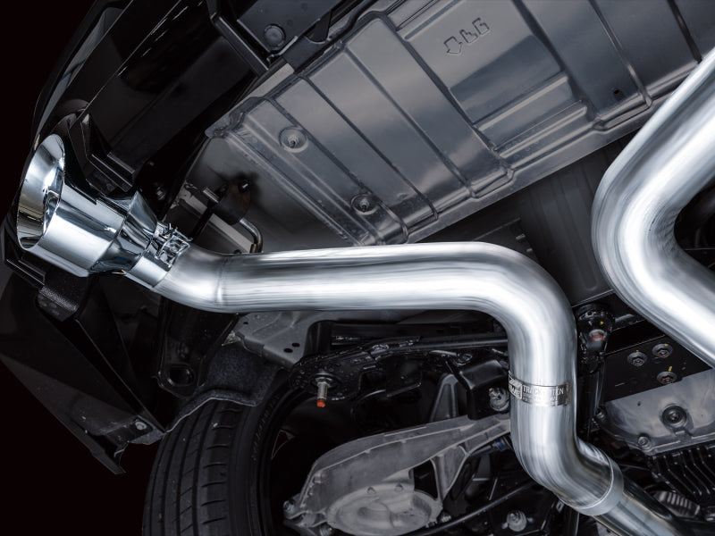 AWE 2023 Nissan Z RZ34 RWD Track Edition Catback Exhaust System w/ Chrome Silver Tips-thumbmail-4