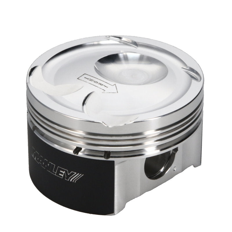 Manley Ford 2.3L EcoBoost 87.5mm STD Size Bore 9.5:1 Dish Extreme Duty Piston Set-thumbmail-3