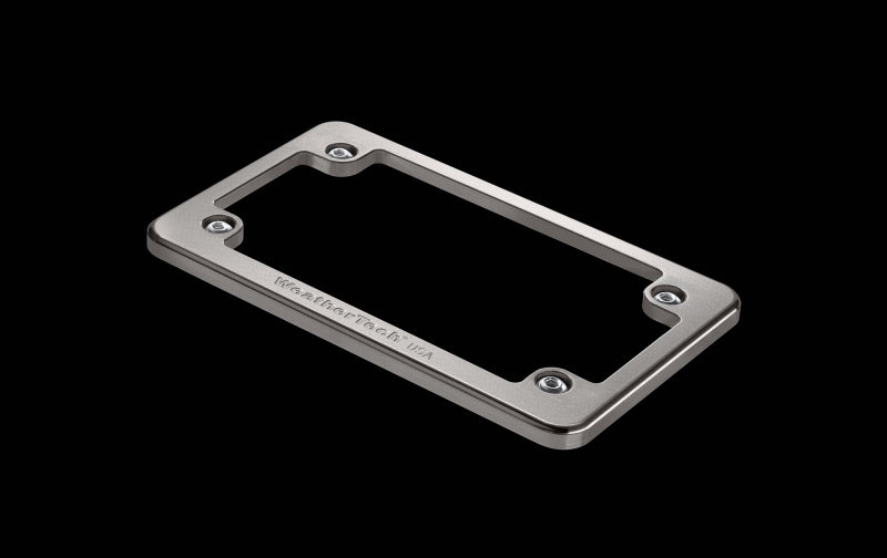 WeatherTech Motorcycle Billet Plate Frames - Red-thumbmail-3