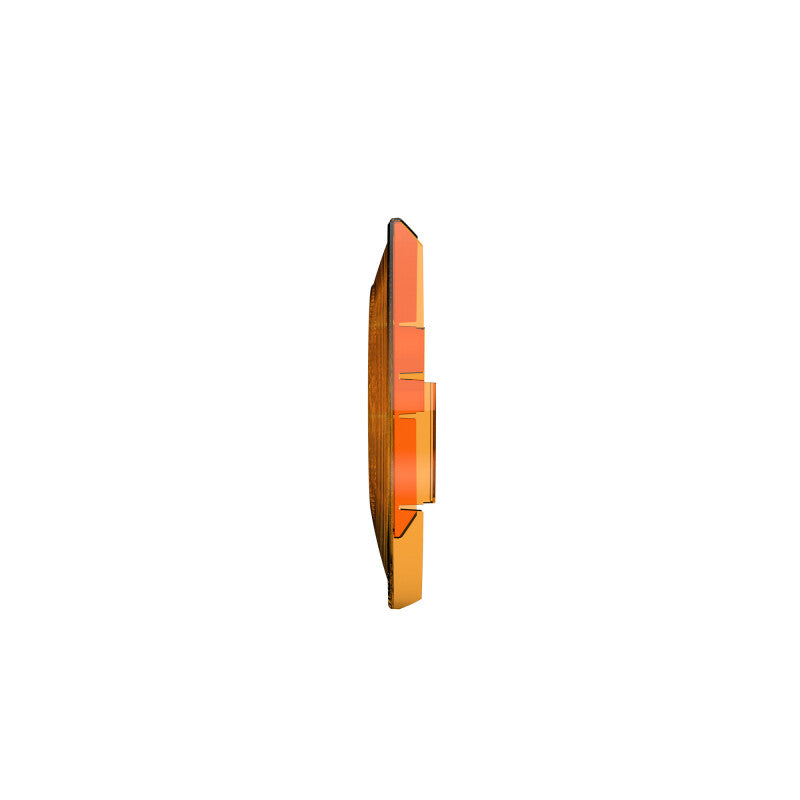 KC HiLiTES SlimLite 8in. LED Light Shield Driving (Shield Only) - Amber-thumbmail-8